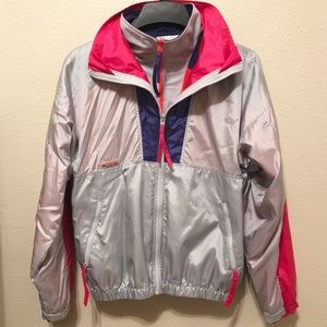 Vintage Columbia Windbreaker Zip Up Jacket Intertrainer M