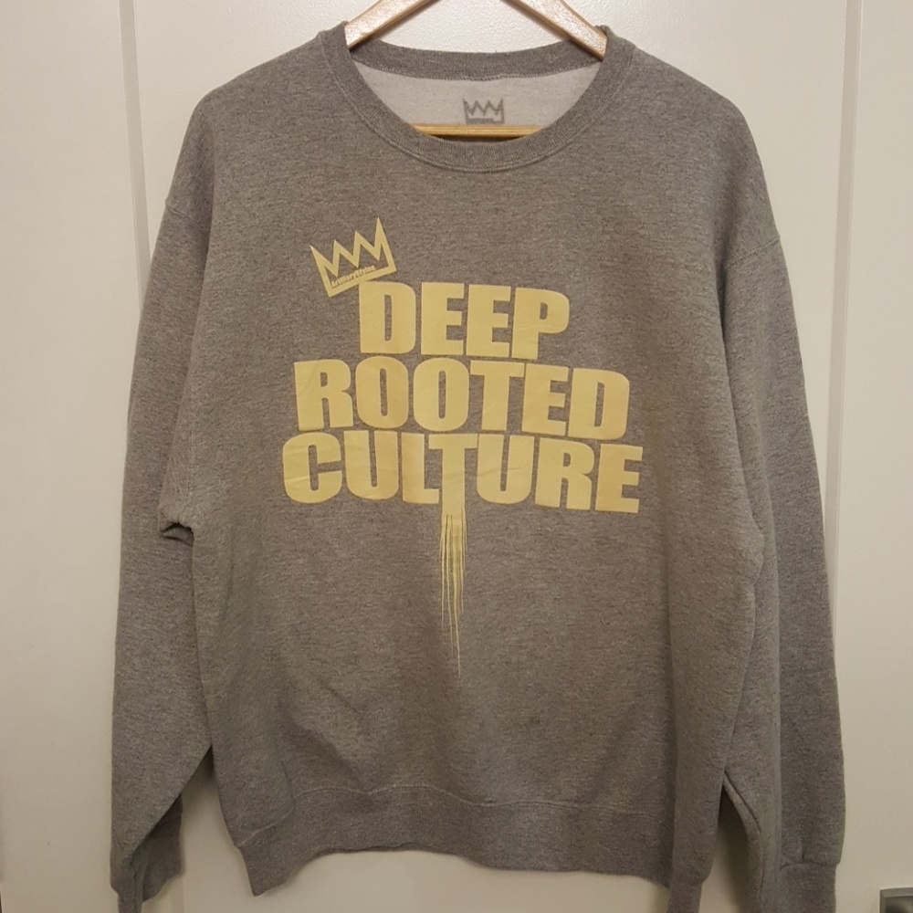 Deep Rooted Culture Graphic Pullover Sweater