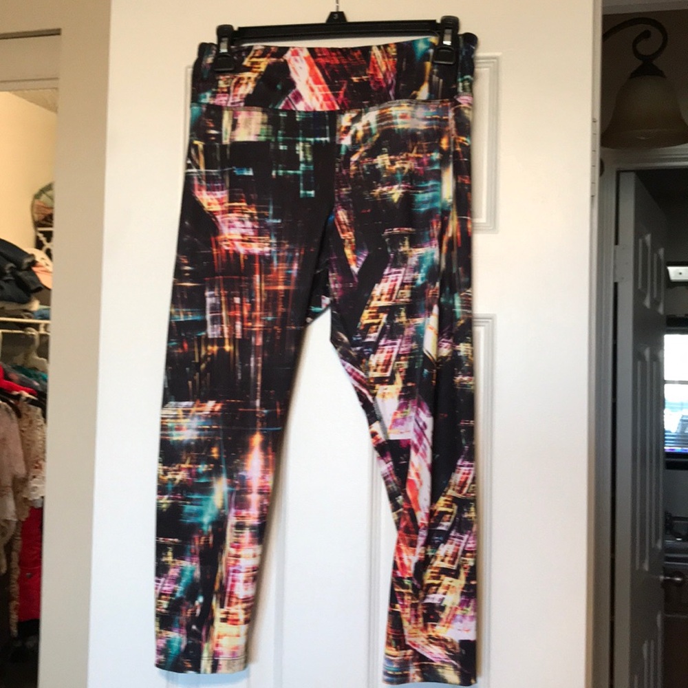 Multi colored workout pants