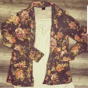 Nollie Floral Cardigan