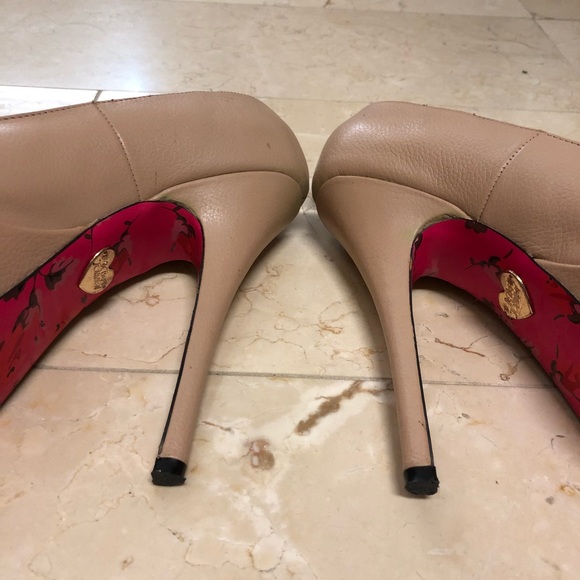 Nude platform heels - Picture 1 of 4