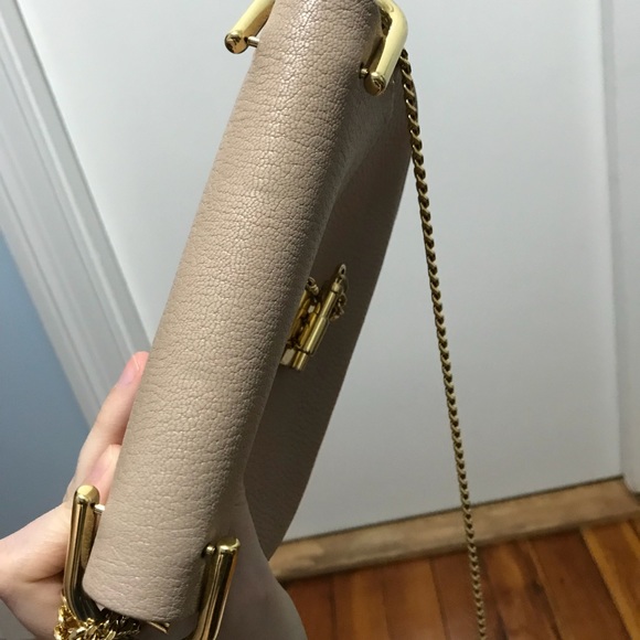 Chloe mini drew cement pink crossbody bag - Picture 4 of 8