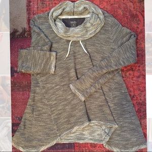 Calvin Klein light weight cowl neck grey pullover