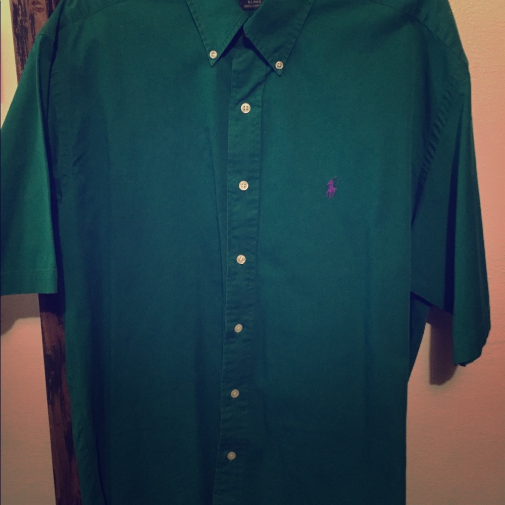 Ralph Lauren  polo button down short sleeve