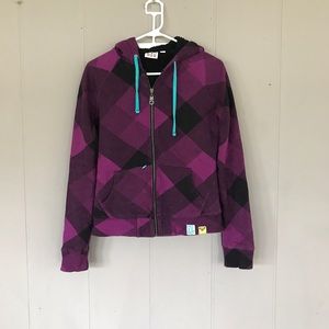 Small roxy thick zip up