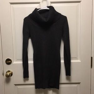 Charcoal Grey Turtleneck Sweater