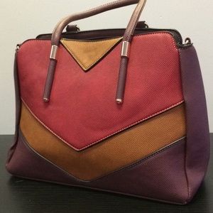 Women's PU Leather Handbag Purse Crossbody Tote