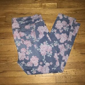 Flower Full Length Jeans