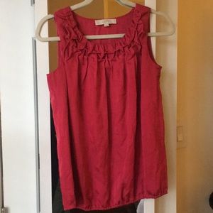 Loft Pink sleeveless top