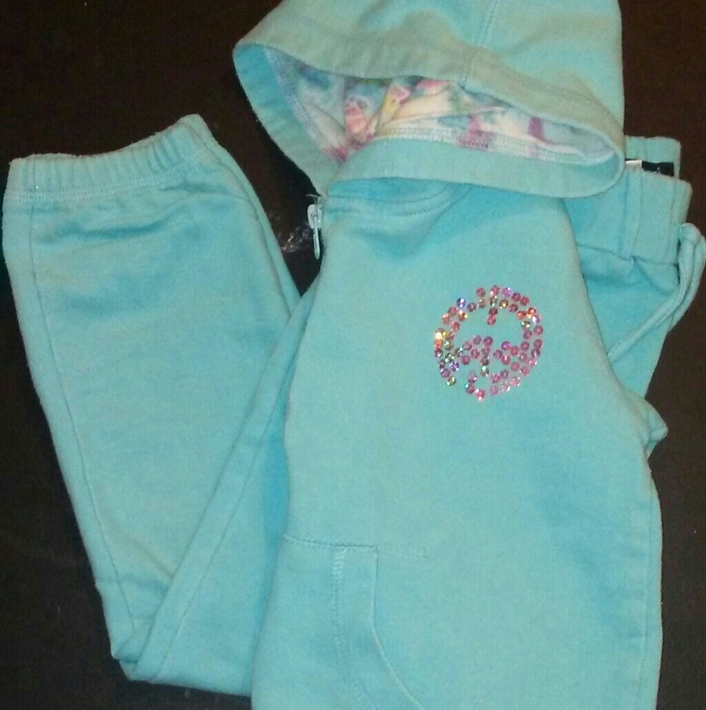 Light Blue Sweatsuit