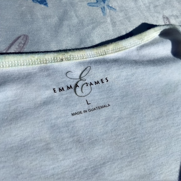 EMMA JAMES LS SEQUINED PASTEL CASUAL EUC - Picture 8 of 8