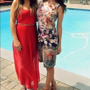 Single Paisley and Pattern Shift Dress