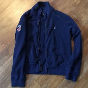 Navy blue Polo Ralph Lauren zip up