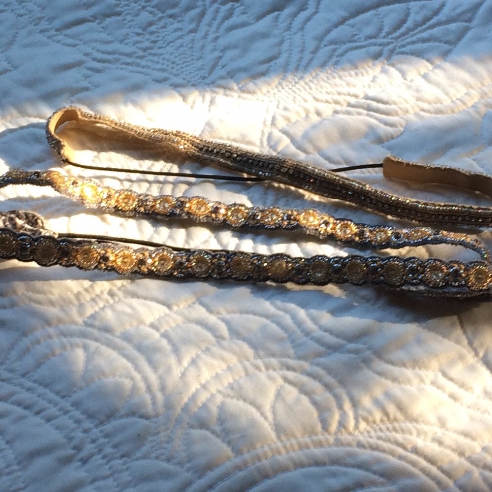 Anthropologie Beaded Headbands