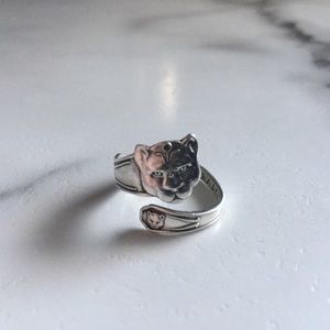 ALEX AND ANI WILD HEART SPOON RING