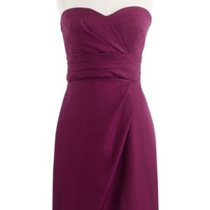 JCrew Petite Raquel Dress in Cotton Cady