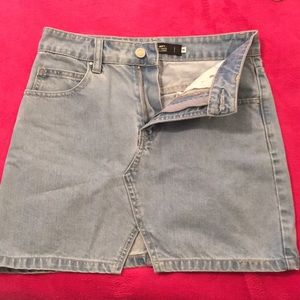 Jean skirt by Used Denim Department