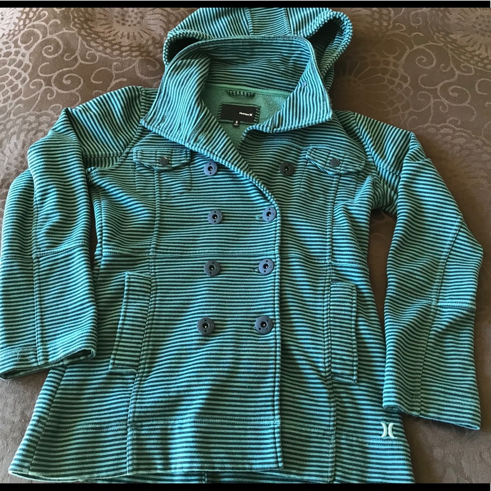 Cute and warm trench-style jacket