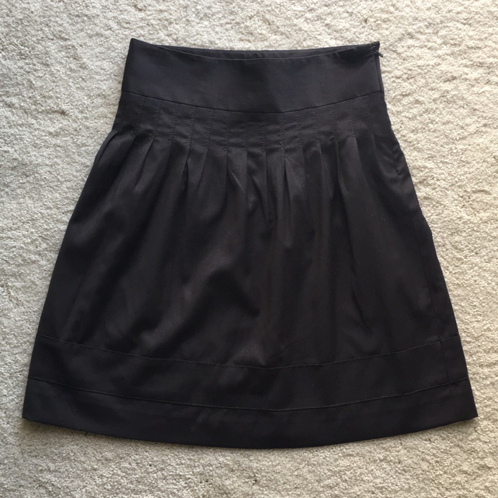 Brown mid high waist Skirt