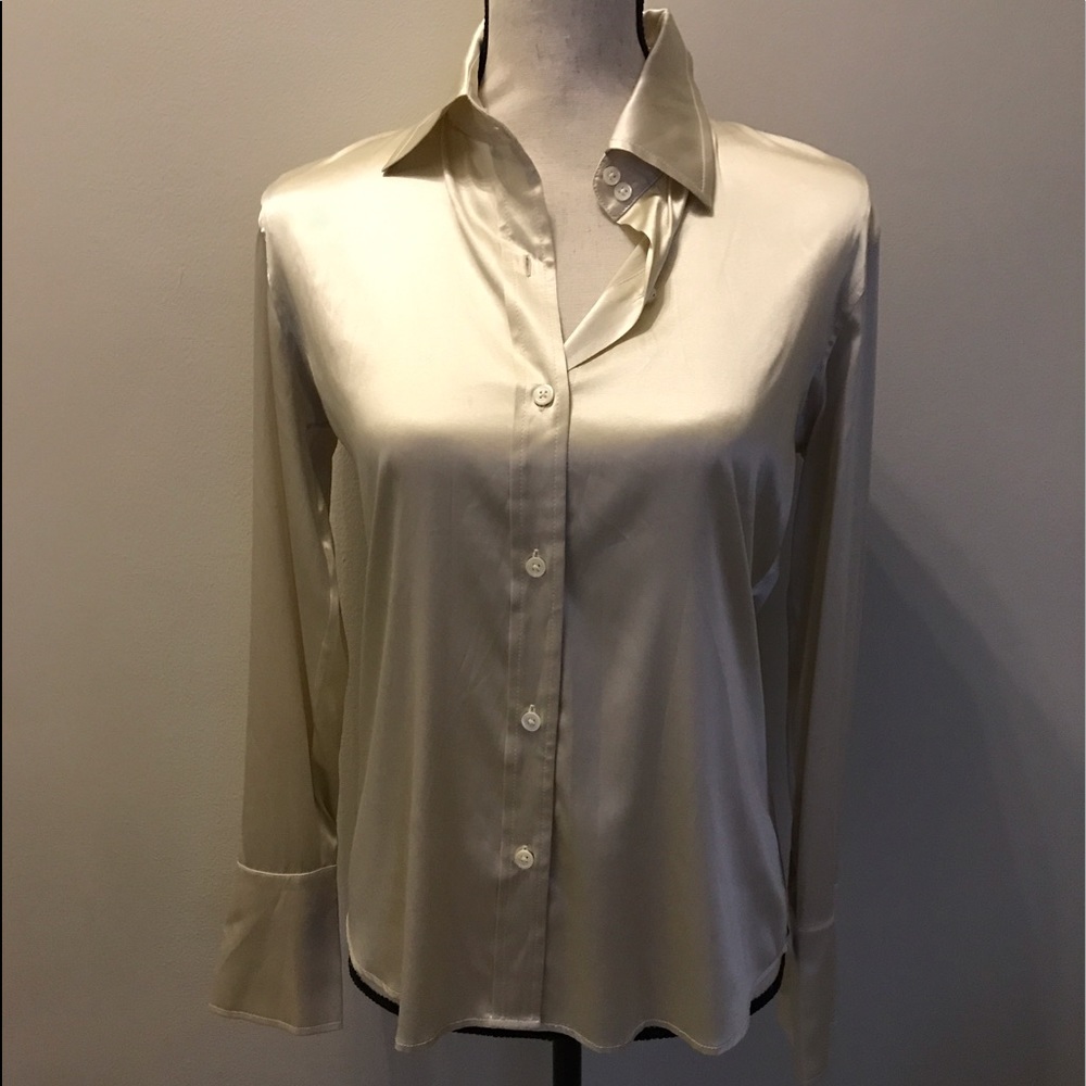 Banana Republic silk shirt