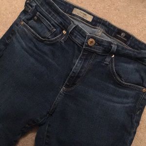 AG Midrise Cigarette Jeans