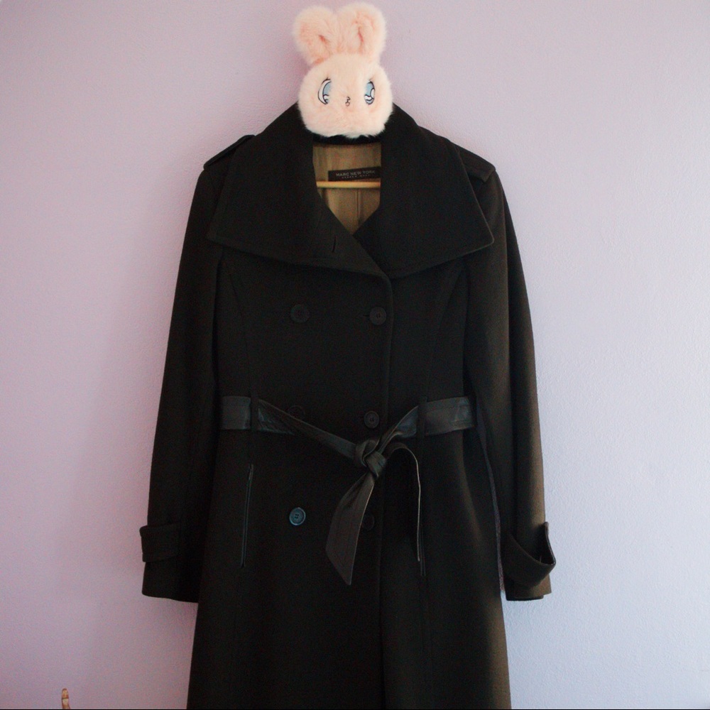 Marc New York 3/4 Length Wool Coat