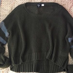 Olive green sweater from urban outfitters