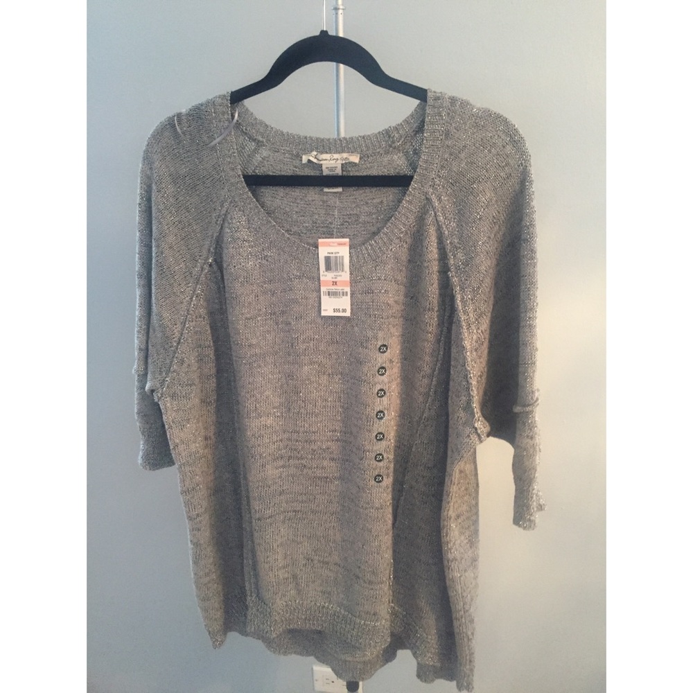 Silver sweater