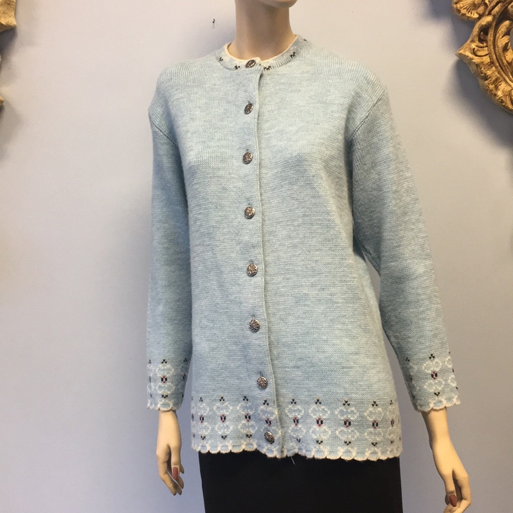 Vintage Woolrich wool blend Cardigan sweater