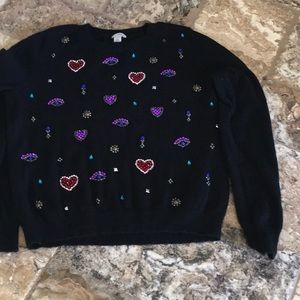 100%cashmere sweater