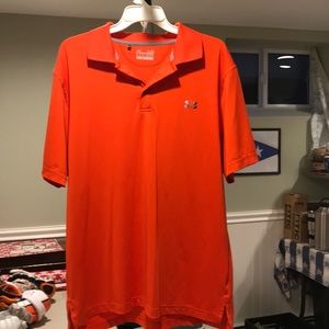 Under Armour heat gear orange large