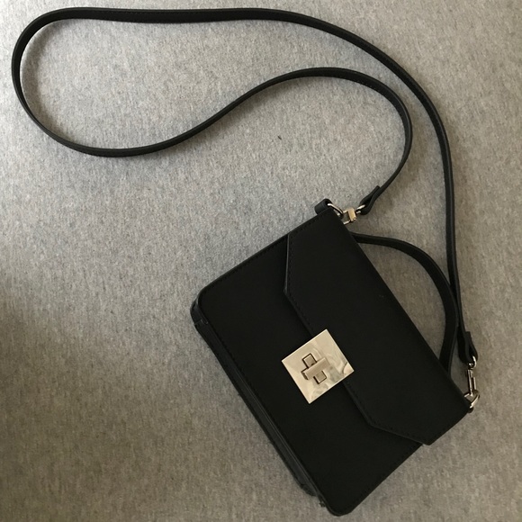 Mini Turn Lock Cross Body Bag - Picture 2 of 5