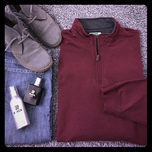 Ben Hogan (performance) Other - Men’s burgundy sweatshirt (half zip)