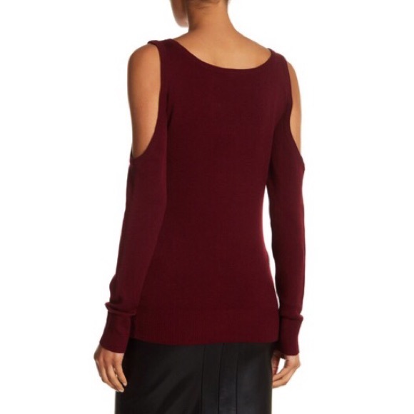 NEW Plenty by Tracy Reese Cold Shoulder Sweater - Picture 2 of 8