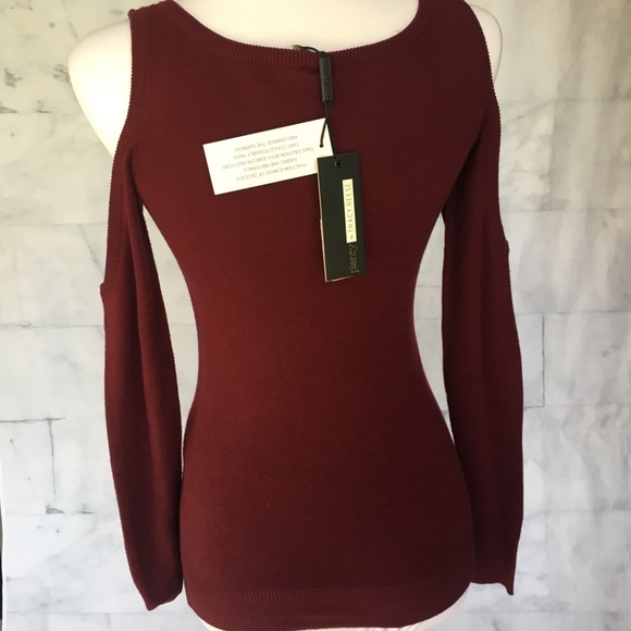 NEW Plenty by Tracy Reese Cold Shoulder Sweater - Picture 5 of 8
