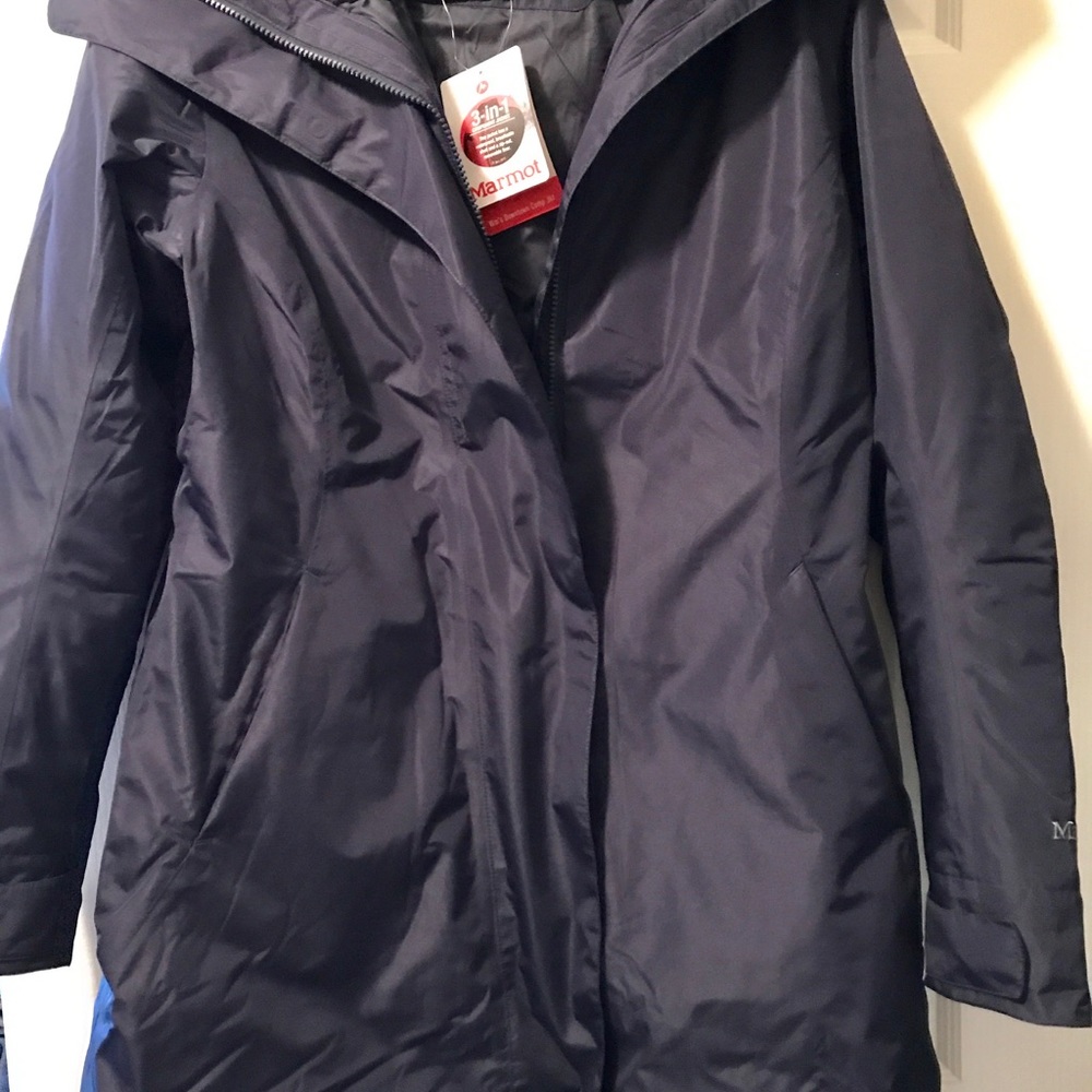 "SOLD OFF SITE" 3 in 1 Thick Marmot Down Jacket