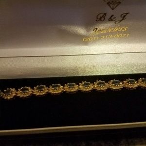 Blue Sapphire tennis bracelet