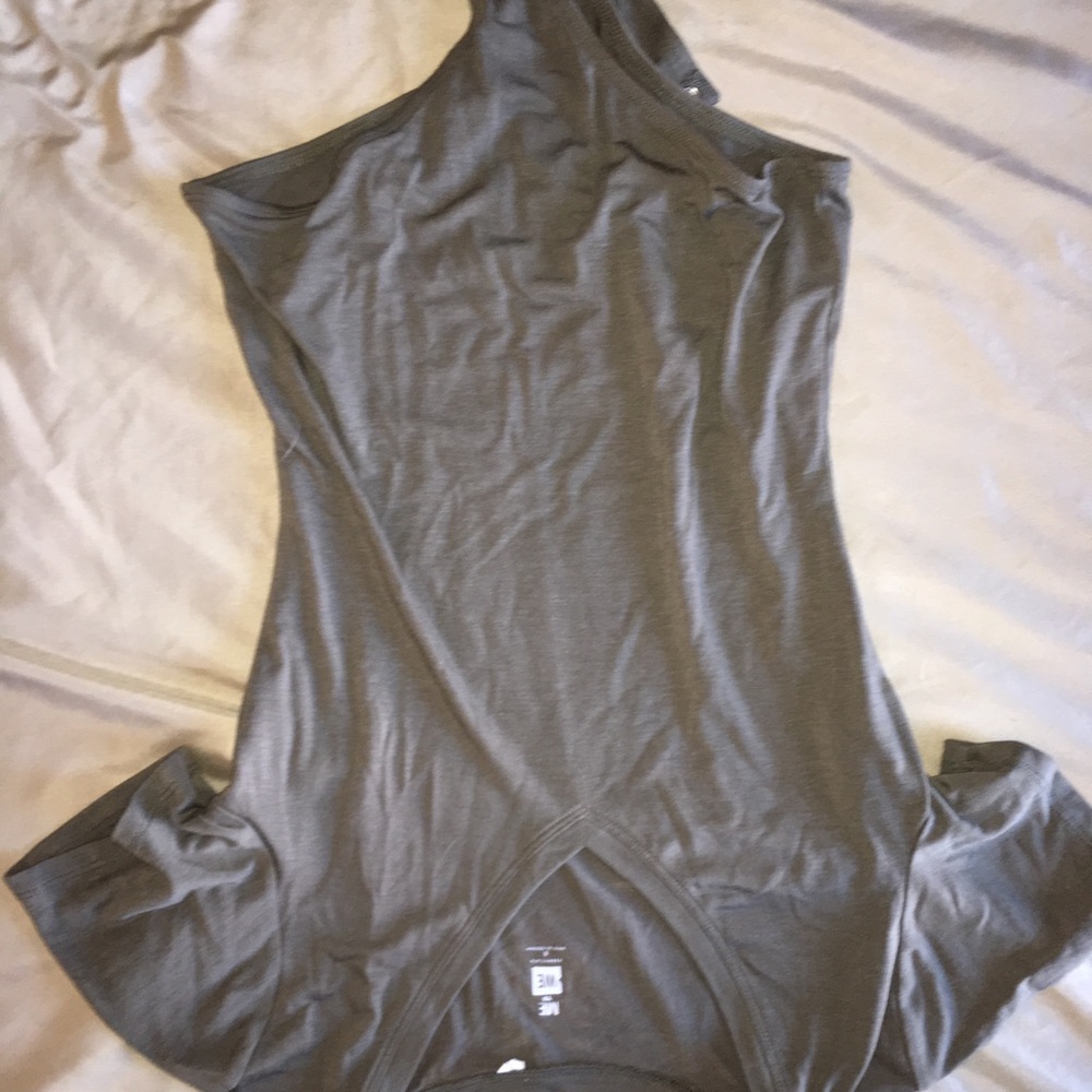 Olive green v-neck bodysuit