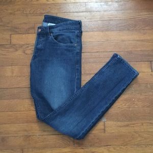 H&M mens low waist skinny jeans size 33/32