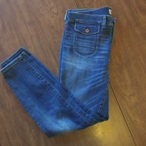 Madewell High Riser Crop Jeans