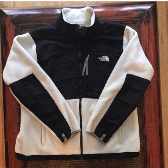 The North Face Jackets Coats North Face Denali Black White Fleece Jacket Poshmark