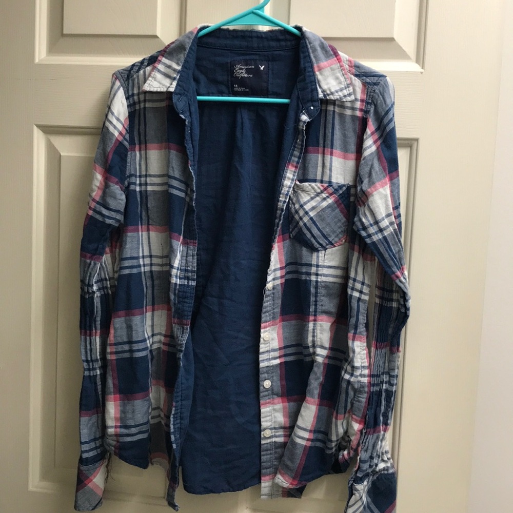 Plaid Button Up Shirt