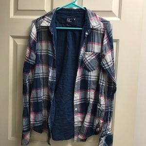 Plaid Button Up Shirt