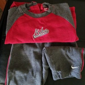 Nike Sweats and Long Sleeve Tee