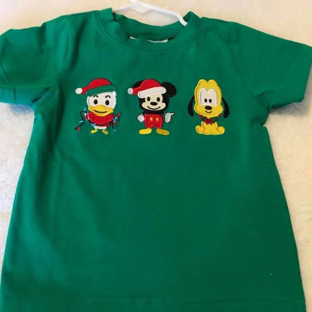 The Smocking Bug 24m Mickey & Friends Christmas