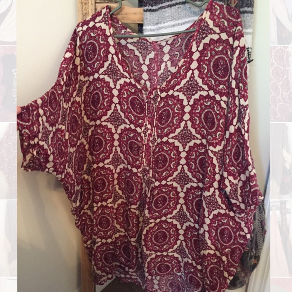 Forever 21 mandala flowy tunic