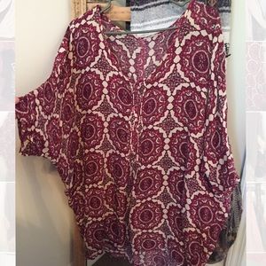 Forever 21 mandala flowy tunic