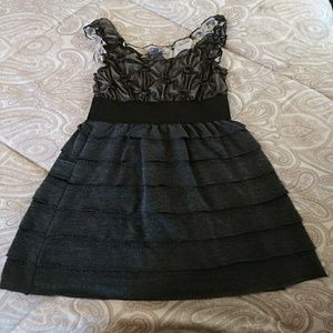 Lacey Ruffle Dress