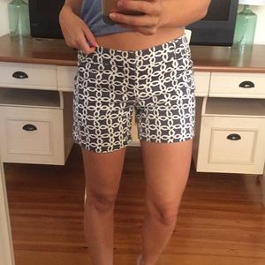 Preppy Merona print shorts size 2