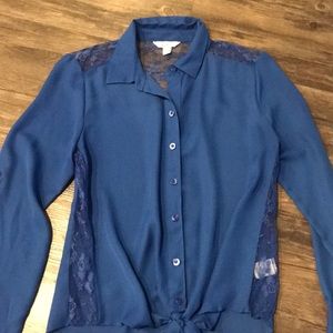 Blue blouse